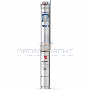 Насос скважинный Pedrollo 4SR 4/60-PD - 5,5 кВт (3x400 В, Qmax 100 л/мин, Hmax 385м, кабель 2,7м)