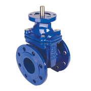 Задвижка чугунная RUSHWORK 103 - Ду150 (ф/ф, PN16, Tmax 110°C, под электропривод AUMA SA 10.2)