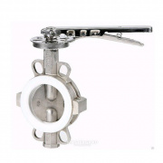 Затвор дисковый поворотный GENEBRE 2104 - Ду125 (PN10, Tmax 120°C, ручка-рычаг)