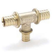 Тройник переходной REHAU - 17 x 14 x 17 (латунь, для труб из сшитого полиэтилена RAUTHERM S)