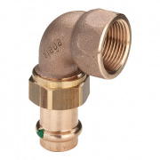 Отвод 90° разъемный Viega G3 Sanpress 2255 - 22 x 3/4"