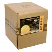 18-008 Светильник декоративный, настольный, "Бабочки" средний, керамический, Е14 25Вт, 220В, размер: 21*21*18.5 см.