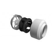 Вентилятор ACF-125 канальный круглый  