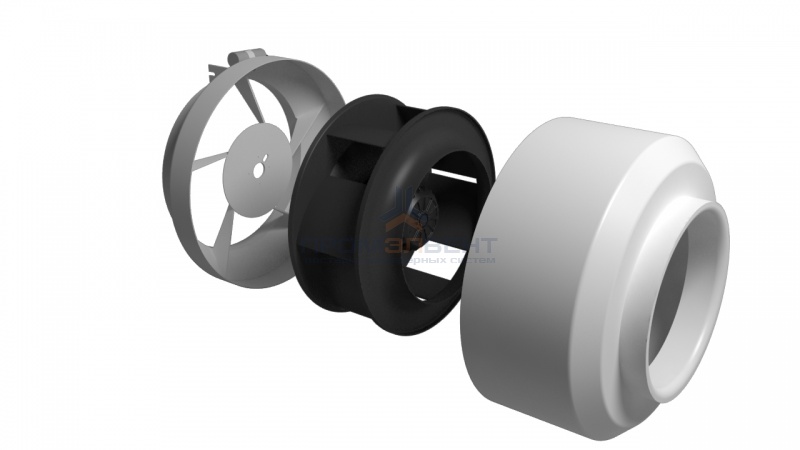 Вентилятор ACF-315 канальный круглый  