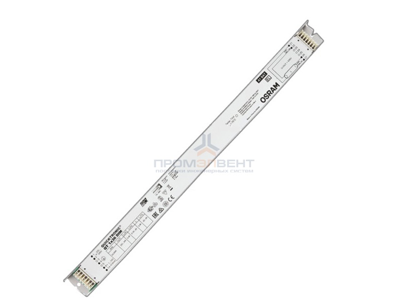 ЭПРА Osram QT 1x36 DIM 1-10V диммируемый для люминесцентных ламп T8 L360x30x21mm