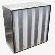 Фильтр воздушный абсолютной очистки HEPA с плиссированным микростекловолокном ФВА-III (ФяС) класс очистки H10-H14