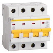 Автоматический выключатель ВА47-29 4Р 25А 4,5кА характеристика С ИЭК (автомат)