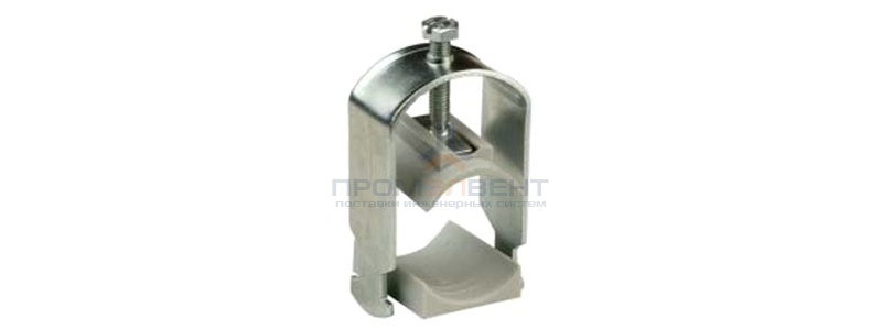 Кабельный зажим для С-профиля, диаметр кабеля 64-70 мм