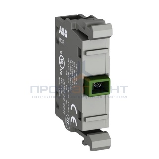 Контактный блок ABB MCB-01 фронтального монтажа 1НЗ